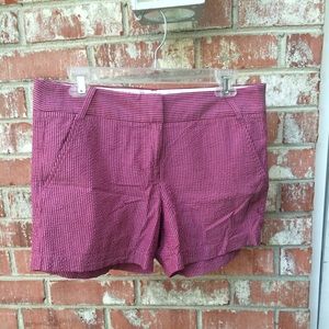 J. Crew Seersucker Shorts